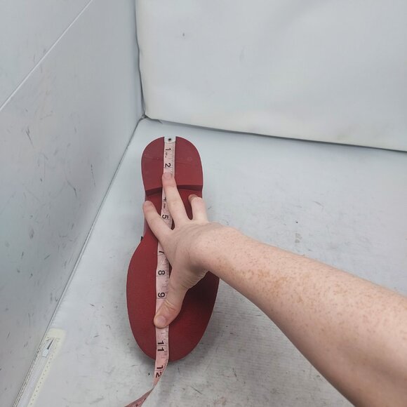 Prada Red Chocolate Brushed Leather Loafer - Picture 11 of 12